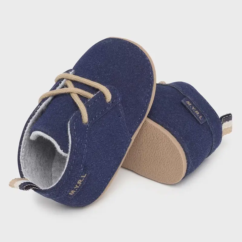 Mayoral Scarpina stivaletto 9681 per neonato midnight