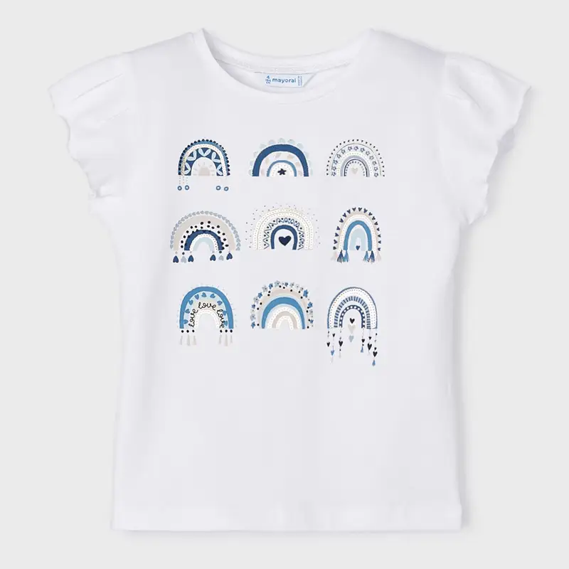 Mayoral T-shirt Bambina Bianco 4672077