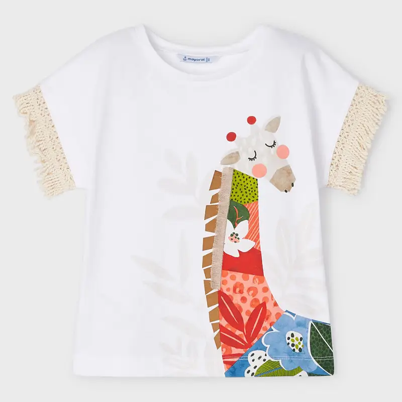 Mayoral T-shirt Bambina Bianco 4672073
