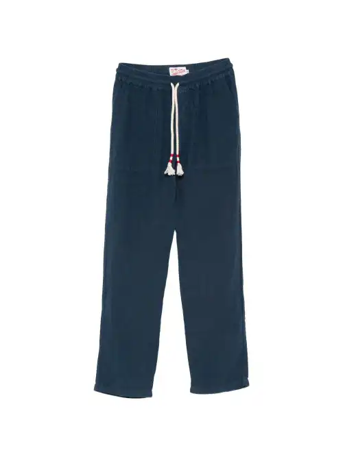 MC2 SAINT BARTH Pantaloni in lino con coulisse