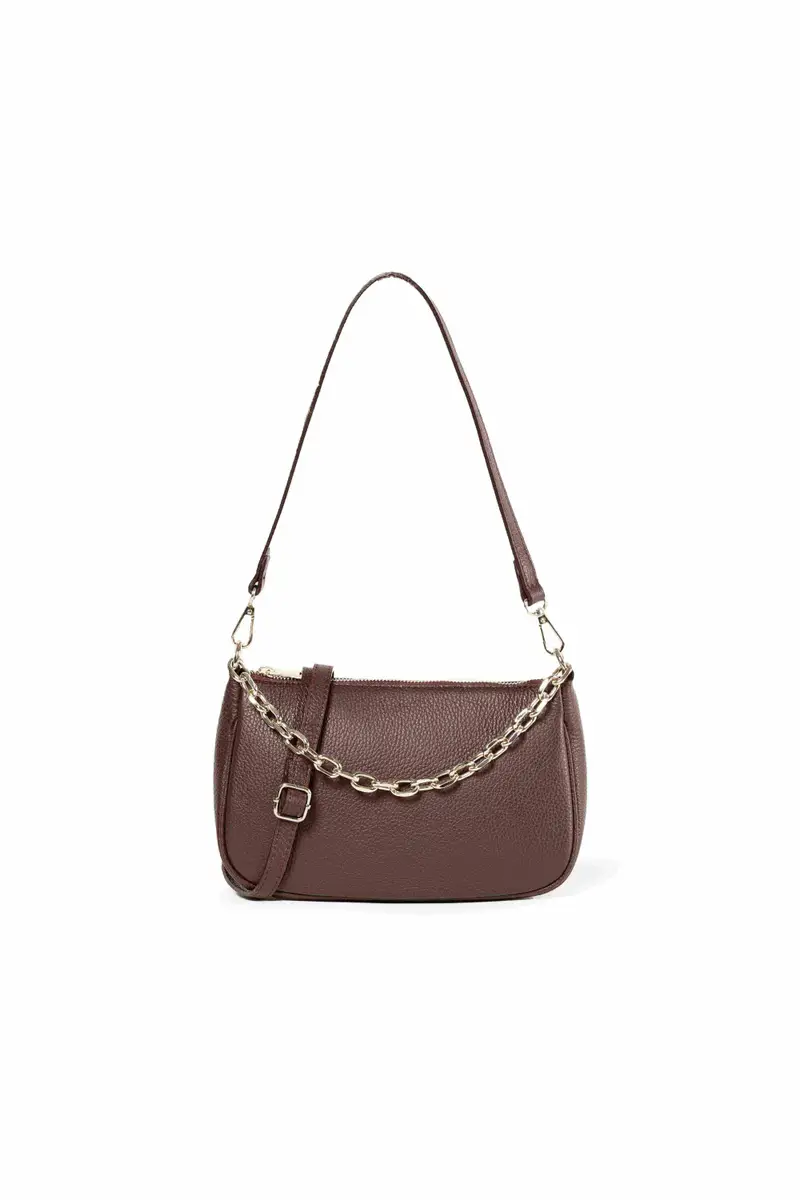 Melluso Borsa con tracolla in pelle bordo bor6348
