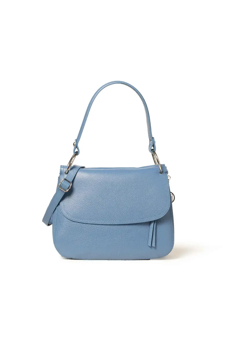 Melluso Borsa con tracolla in pelle jeans bor6092