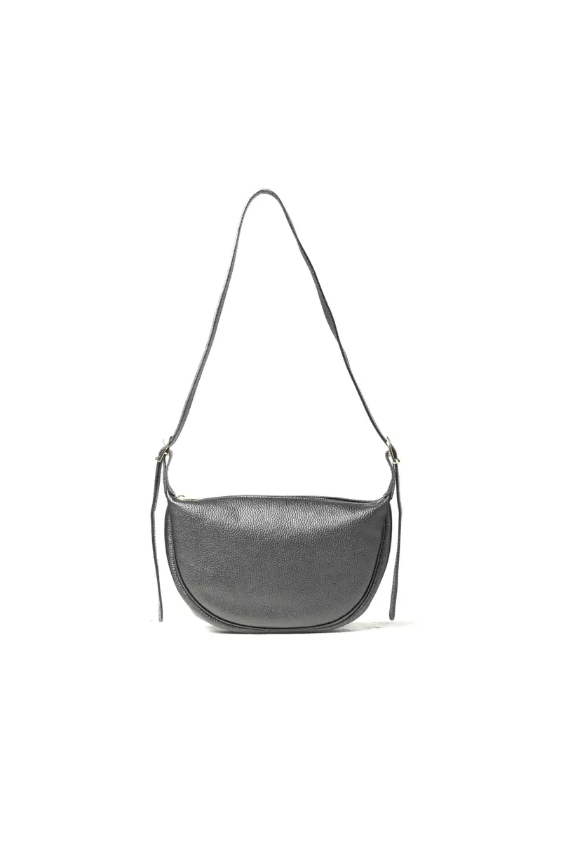 Melluso Borsa con tracolla in pelle nero bor921