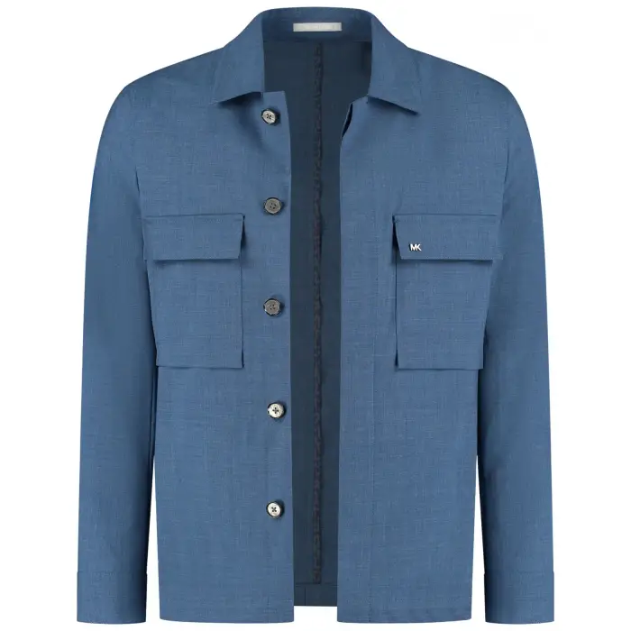 Camicia Michael Kors Light Travel Bleu