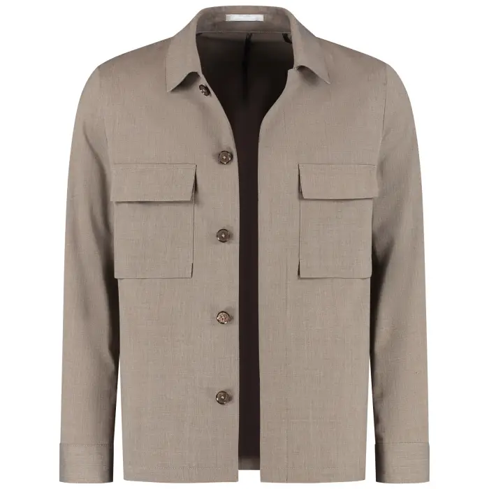 Camicia Michael Kors Melange Travel Marron