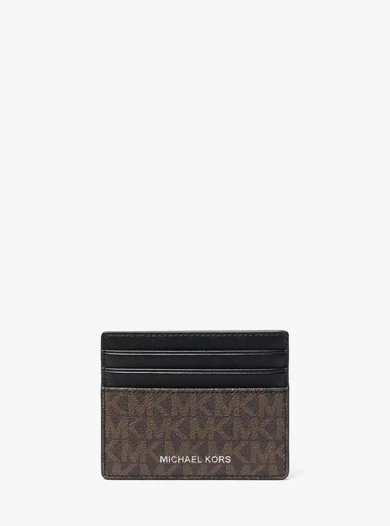 Michael Kors Mens Porta carte di credito Marrone 4220085