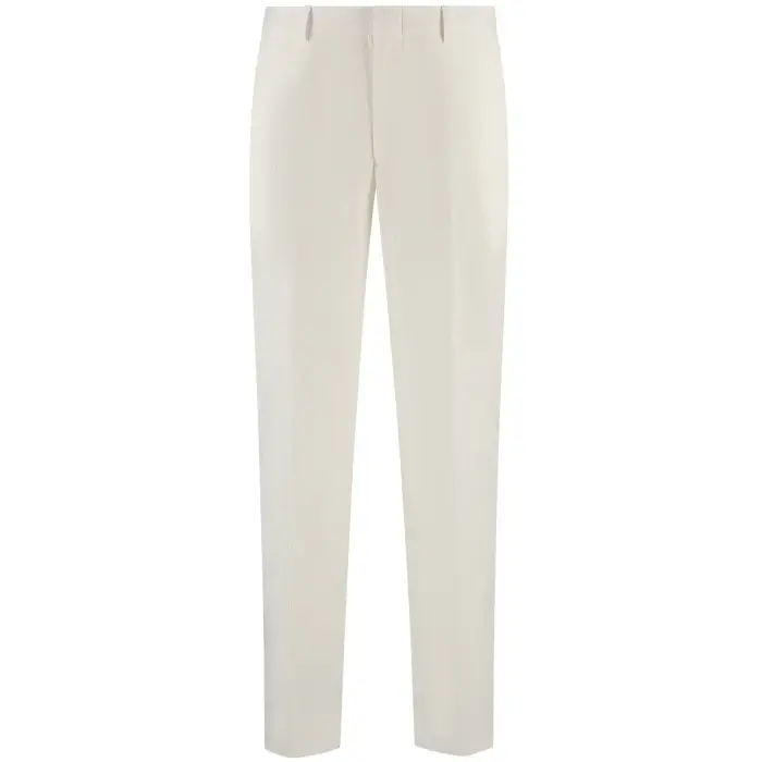 Pantaloni della tuta Michael Kors Pure Linen Drawstring Blanc