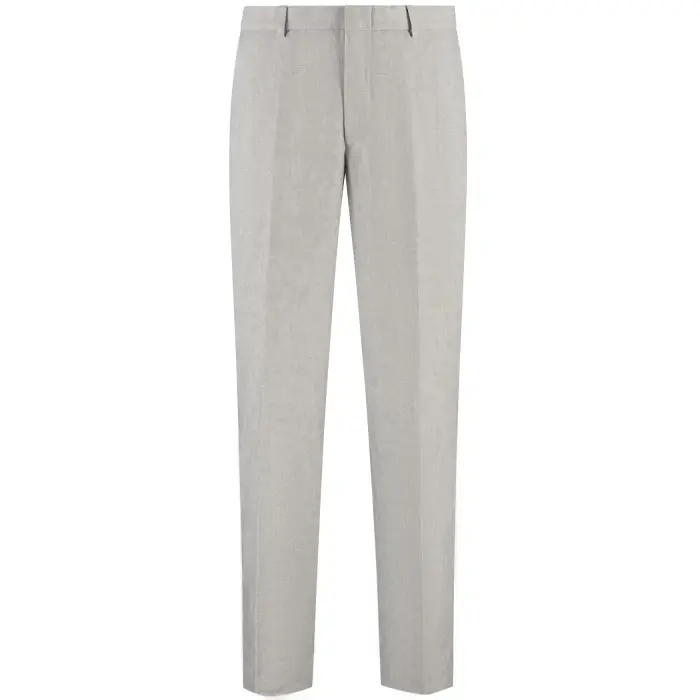 Pantaloni della tuta Michael Kors Pure Linen Drawstring Gris