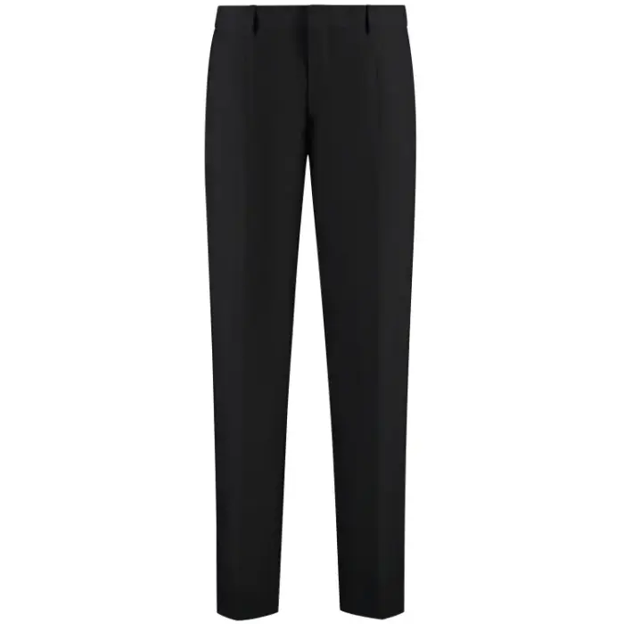 Pantaloni della tuta Michael Kors Pure Linen Pleated Noir