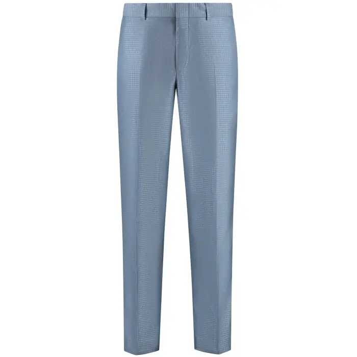 Pantaloni della tuta Michael Kors Silk Blend Jacquard Bleu
