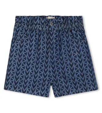 Michael Kors per ragazza R30570 pantaloncini di jeans blu (5años= 108cm), Casual, Cotone, moda per bambini