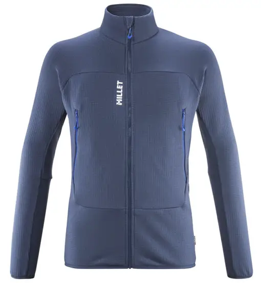 Millet Fusion Grid M - felpa in pile - uomo Blue