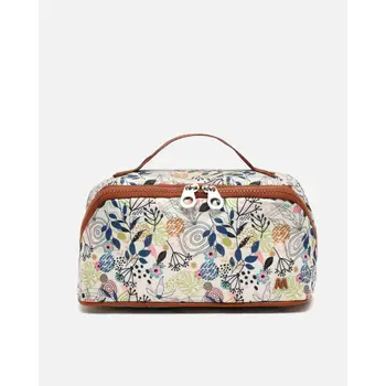 Misako Beauty Case Lini beauty case da viaggio con stampa Beige