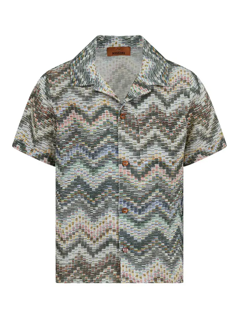 Missoni Camicia Con Stampa Multicolore