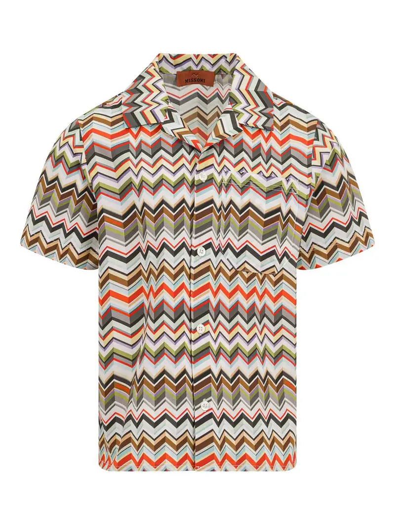 Missoni Camicia Con Stampa Multicolore