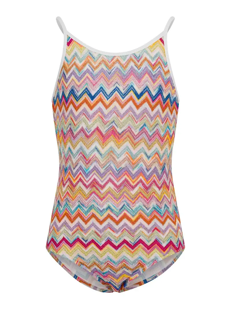 Missoni Costume Intero Con Stampa Multicolore