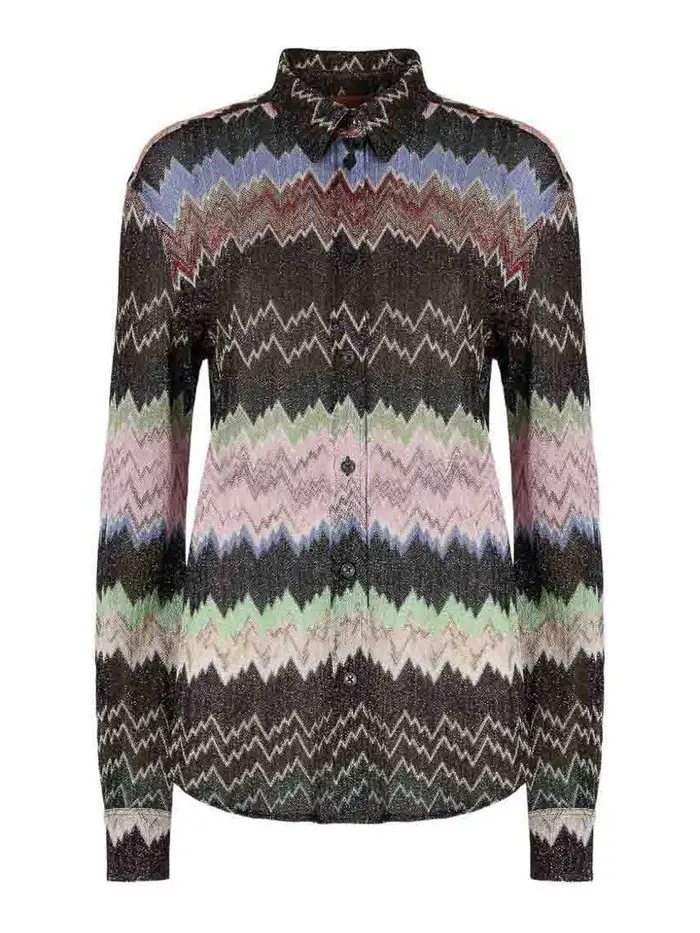 Missoni Maglia a zigzag Nero