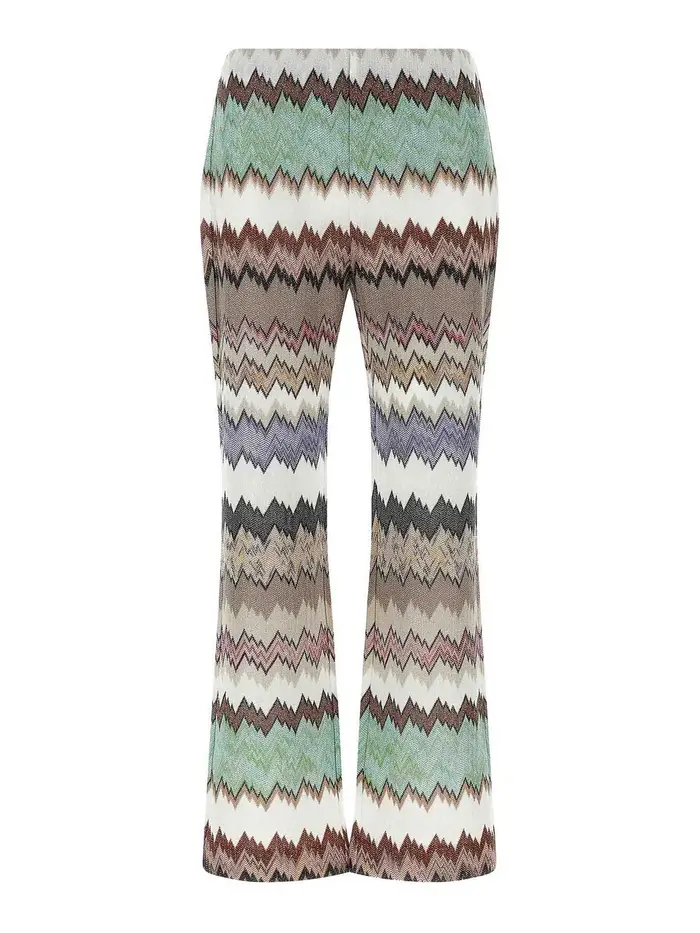 Missoni Pantaloni in viscosa Lam Snake Multicolore