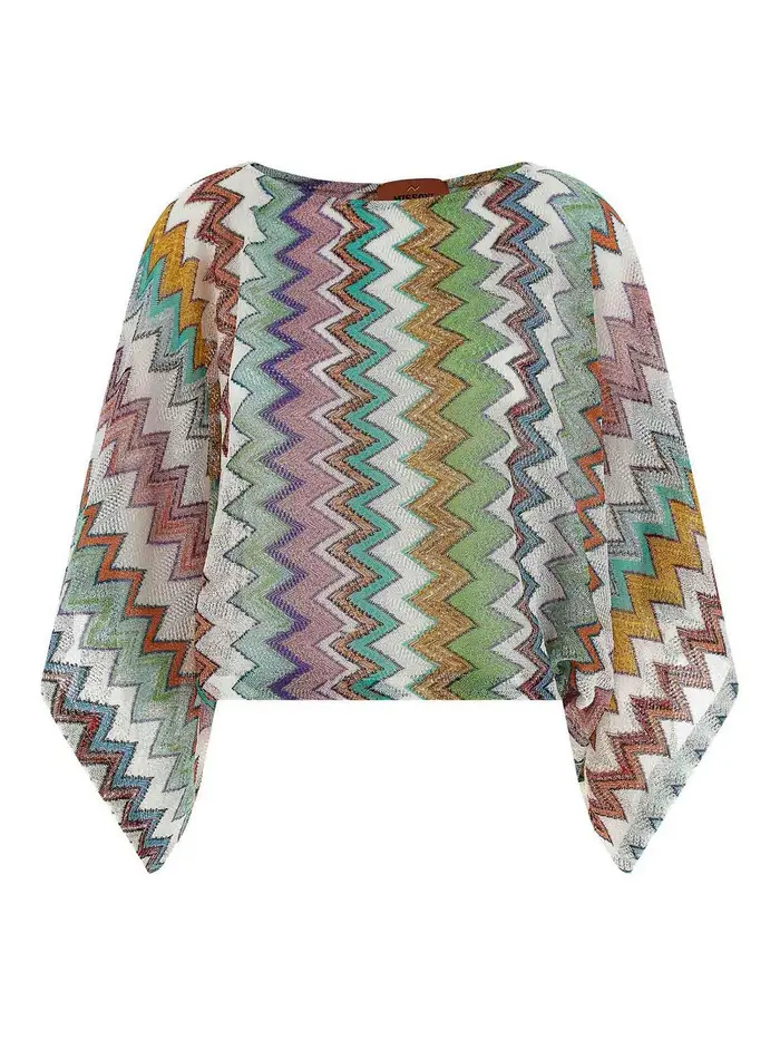 Missoni Zigzag Top Multicolore