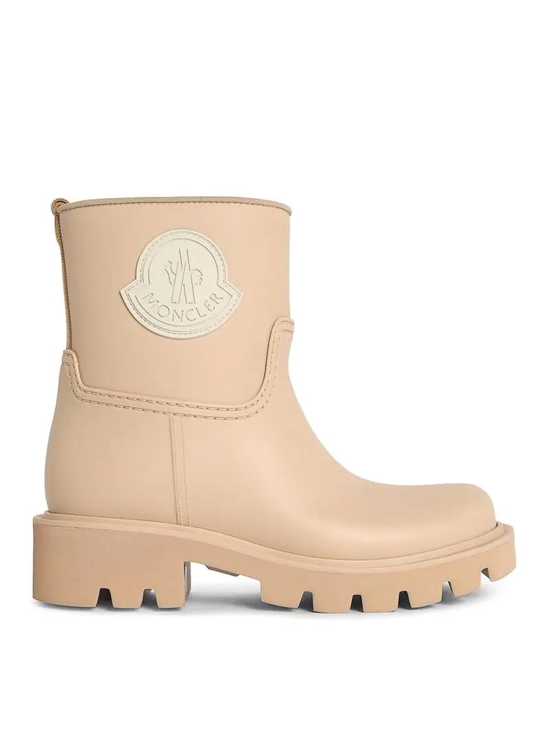 Moncler Stivali da pioggia Beige 4227813