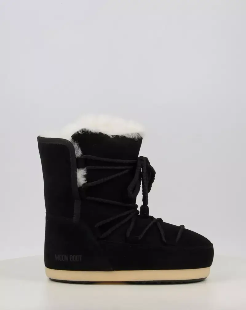 moon boot Stivali MB EVX BOOT SUEDE / SHEARLING Nero Misurare - 37/38, Colore - Nero