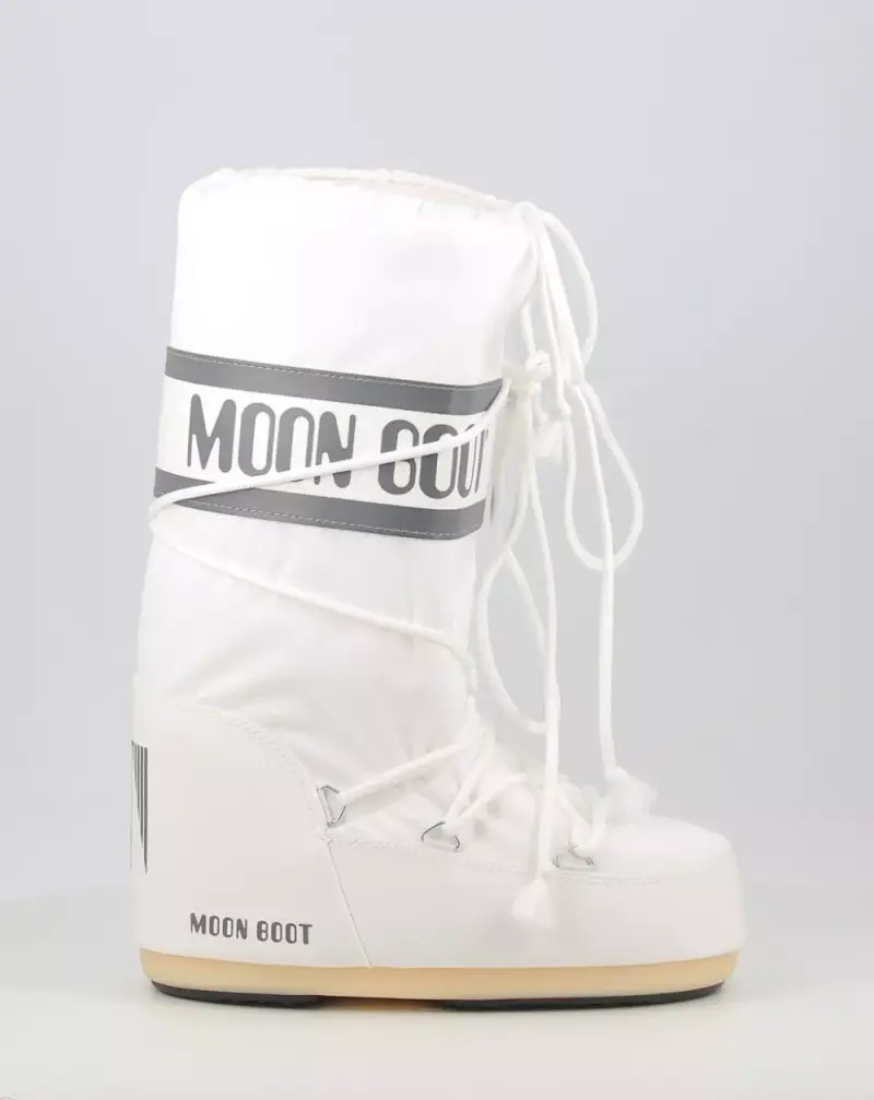 moon boot Stivali MB ICON NYLON Bianco Misurare - 35/38, Colore - Bianco