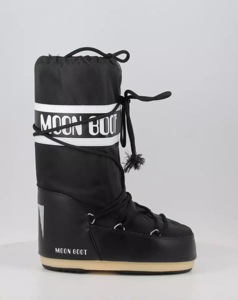 moon boot Stivali MB ICON NYLON Nero Misurare - 35/38, Colore - Nero