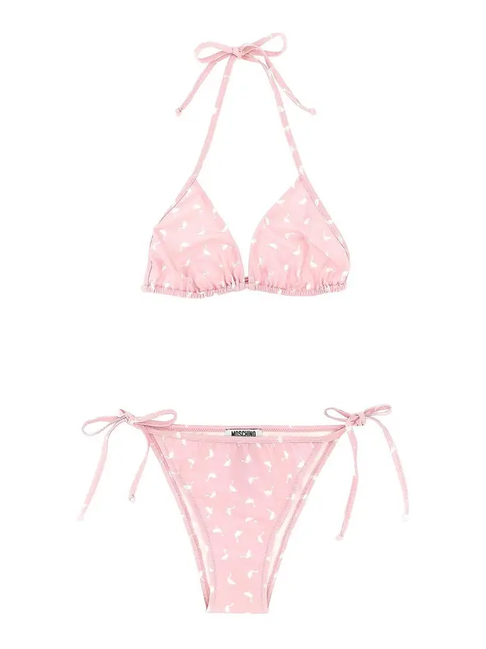 Moschino Bikini Color Carne E Neutri