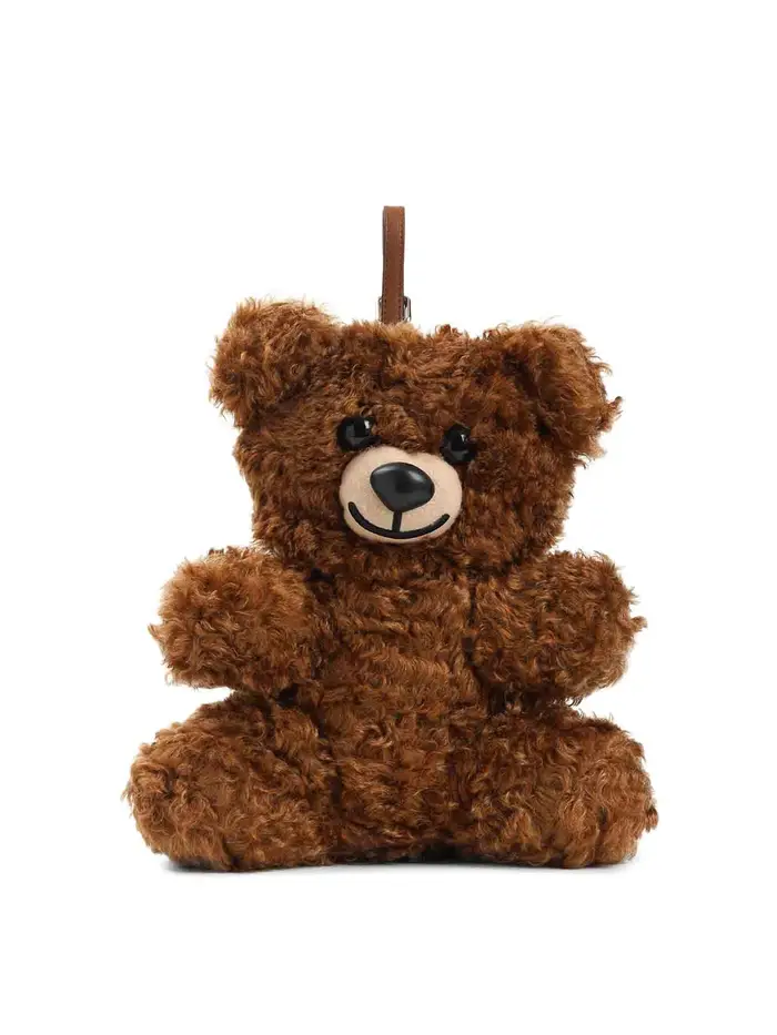 Borsa a tracolla con orsetto Marrone