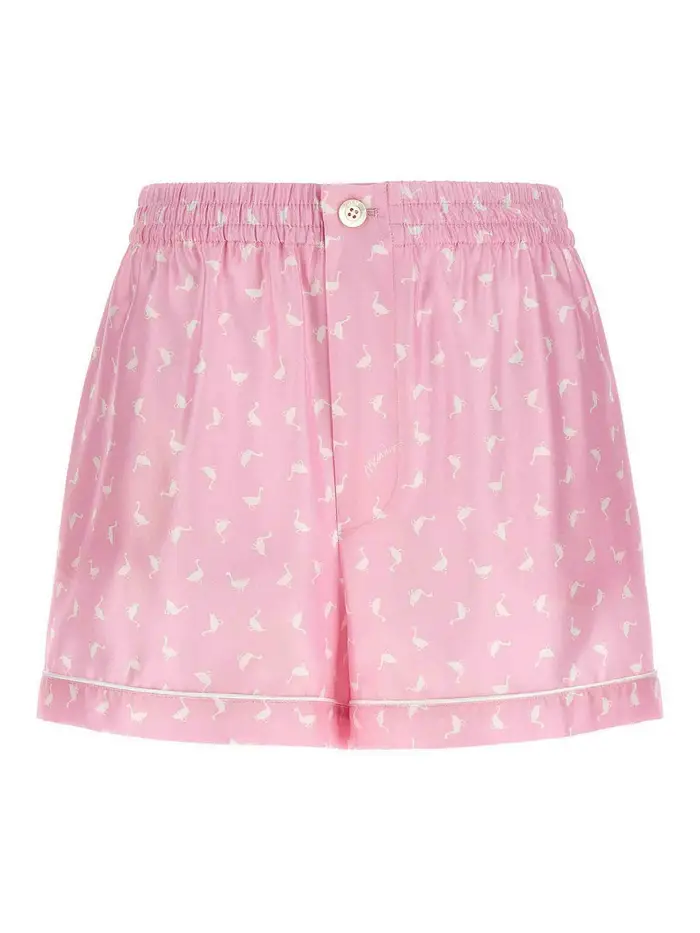Moschino Pantaloncini Color Carne E Neutri