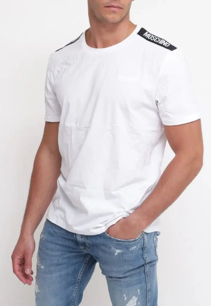 T-SHIRT T-SHIRT COTTON STRETCH 2PK BIANCO