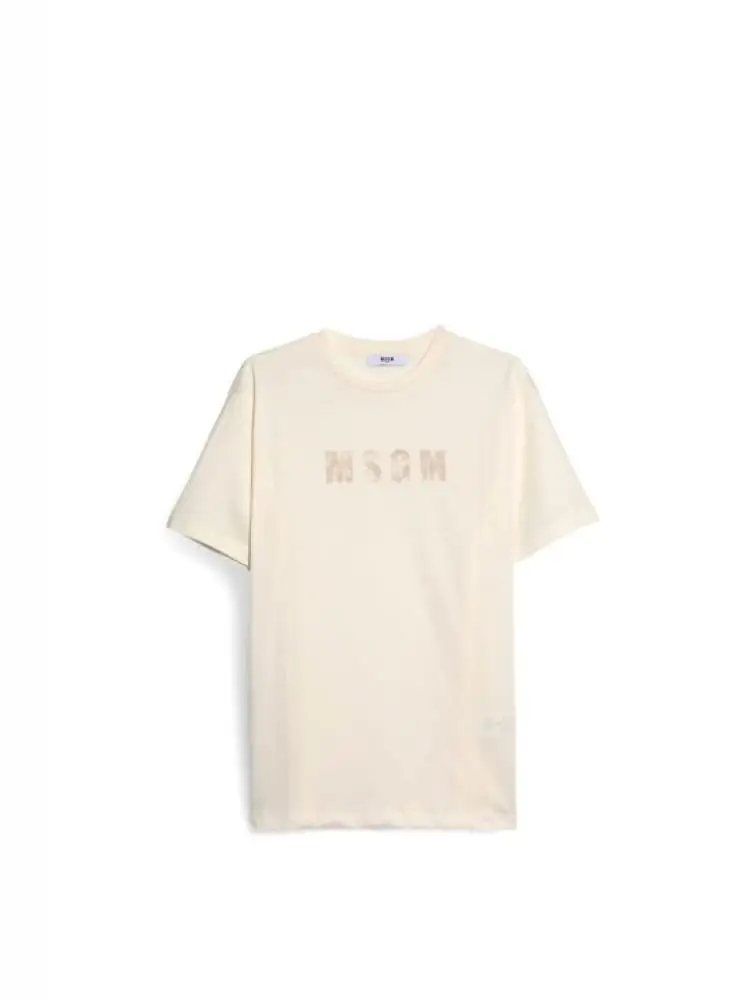 Msgm T-shirt Beige 4601598