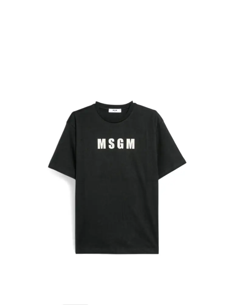 Msgm T-shirt Nero 4601599