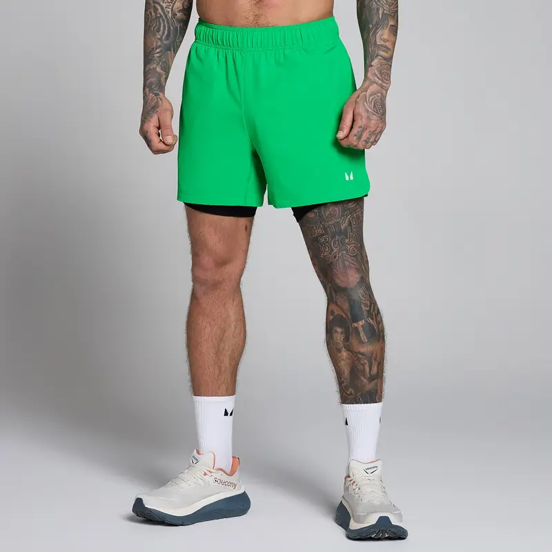 MyProtein Pantaloncini da allenamento MP uomo 5 in tessuto - Verde vivace