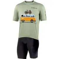 Nalini Set (2 articoli) Ghiaia Verde