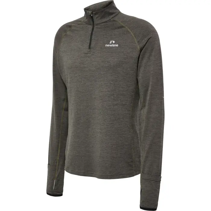 Felpa con 1/2 zip Newline Pace