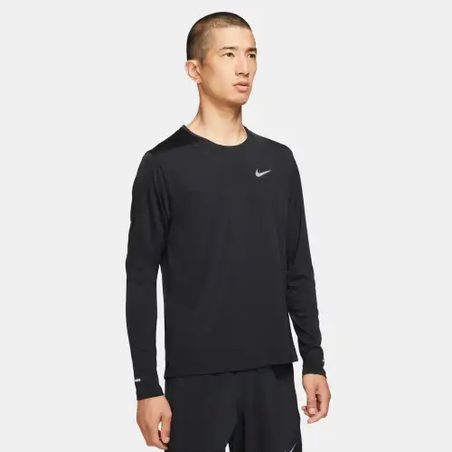 Nike Maglietta Dri-FIT Miler Noir