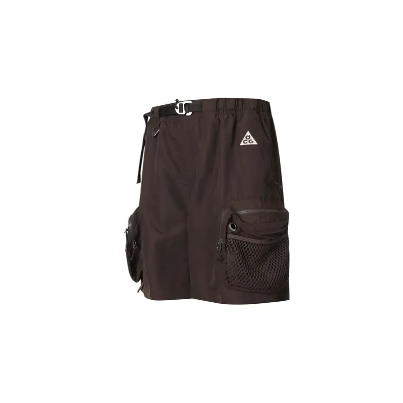 Nike Pantaloncini Cargo ACG Snowgrass con Vita Elastica e Dettagli Tasca portaoggetti Uomo Pantaloni Marrone Scuro DN3946-220