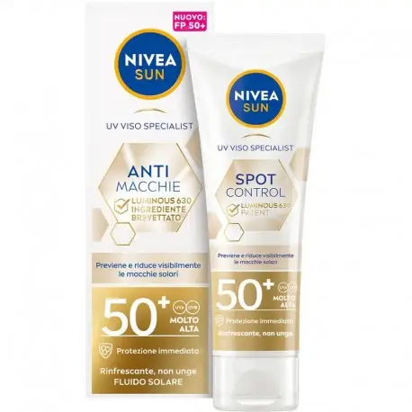 Nivea Fluido Viso Anti Macchie Luminous Sfp50 E 40 ml