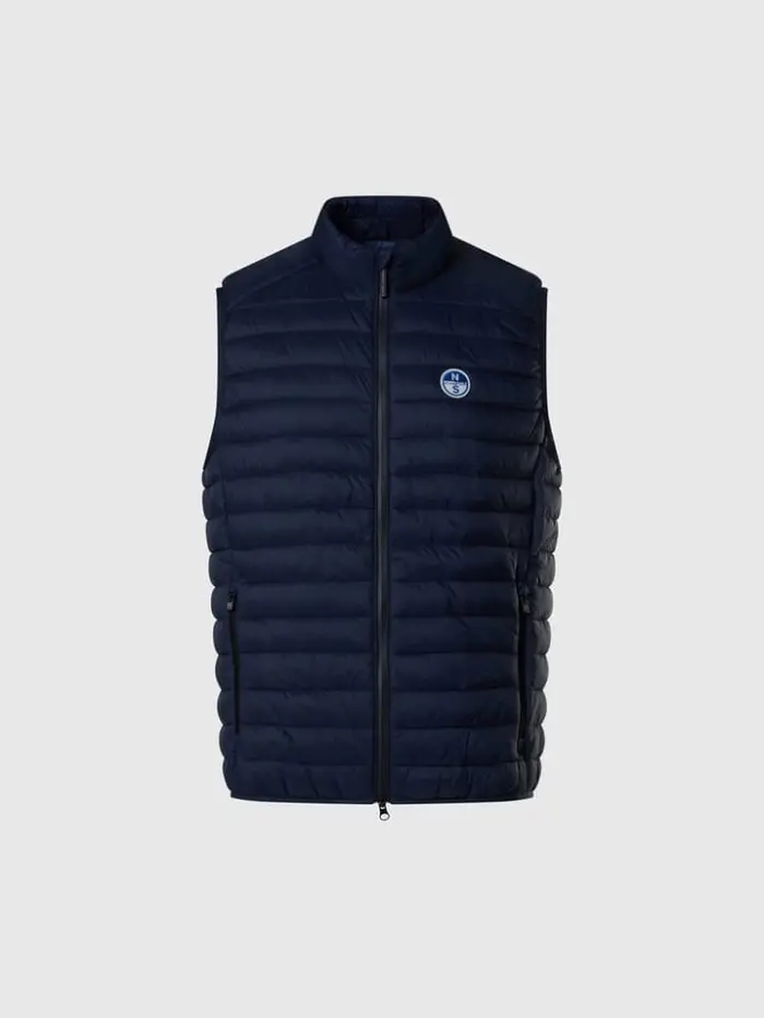 North Sails giubbotto smanicato zephir ultralight vest in nylon blu