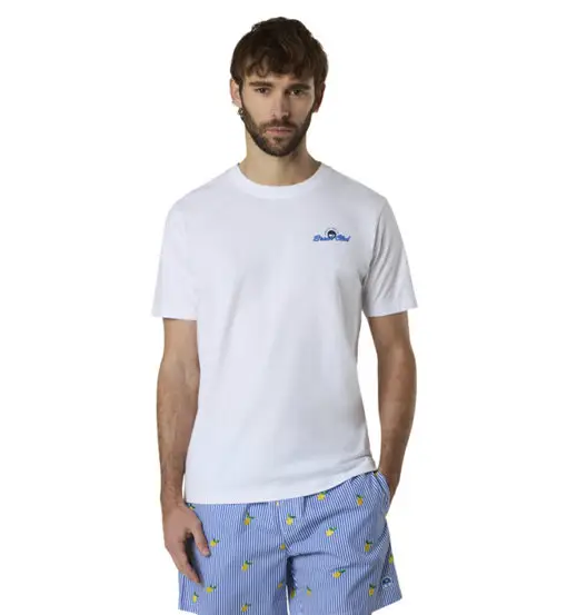 North Sails Graphic - T-shirt - uomo White