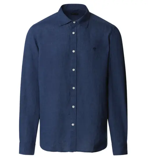 North Sails Shirt Spread Collar - camicia a maniche lunghe - uomo Blue
