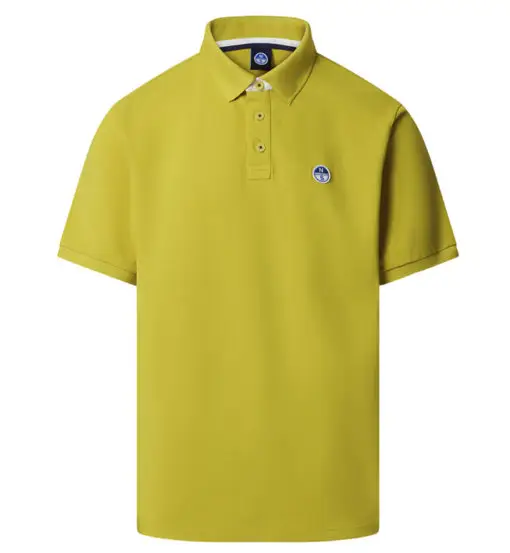 North Sails Shirt w/logo neck - polo - uomo Yellow