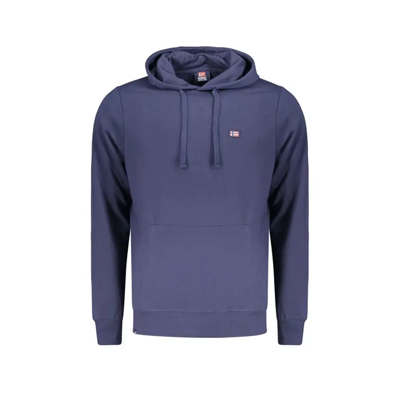 Norway 1963 Felpa Maniche Lunghe Uomo Blu Logo