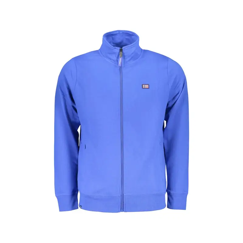 Norway 1963 Felpa Maniche Lunghe Uomo Blu Zip