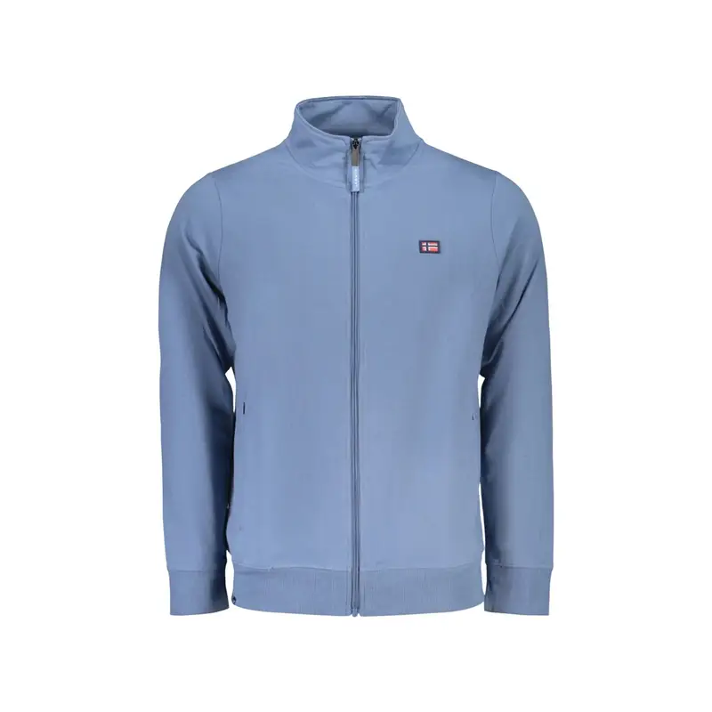 Norway 1963 Felpa Maniche Lunghe Uomo Blu Zip