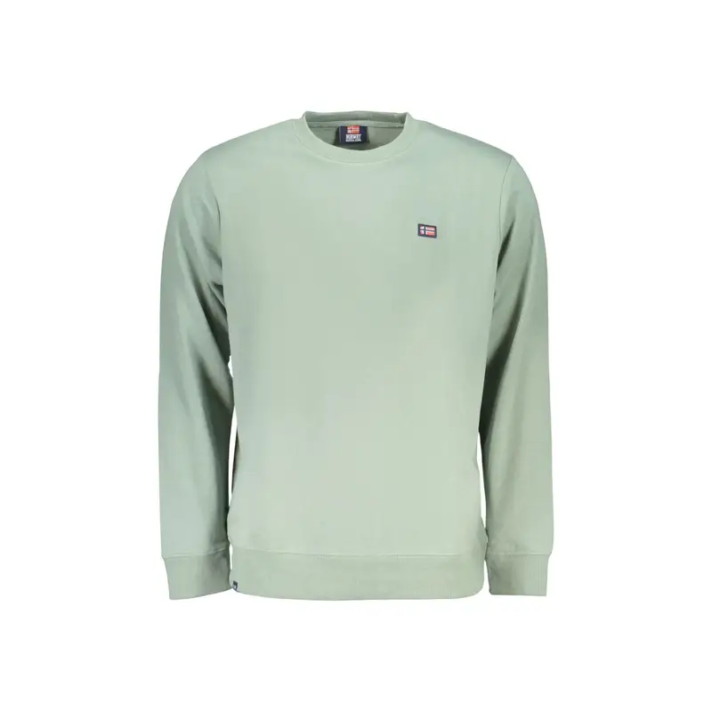 Norway 1963 Felpa Maniche Lunghe Uomo Verde Logo