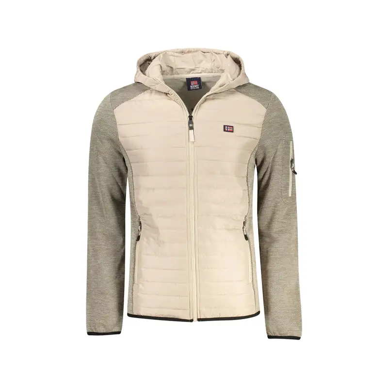 Norway 1963 Giubbotto Maniche Lunghe Uomo Beige Zip