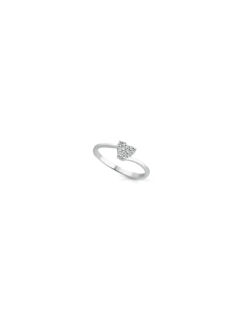 NOTINI-ORO Anello in oro bianco 18Kt con diamanti naturali F-ANPRETTY/1