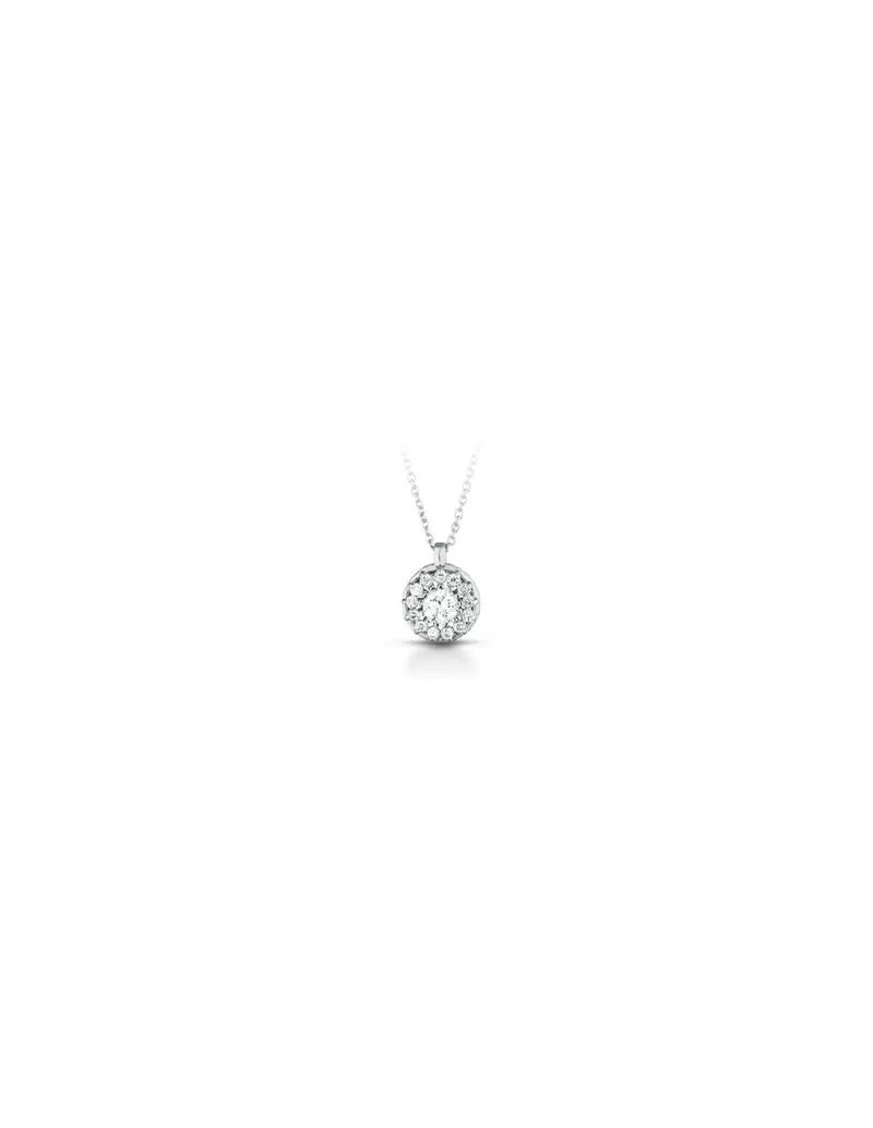 NOTINI-ORO Girocollo in oro bianco 18Kt con diamanti naturali C-CIOPARIS/1